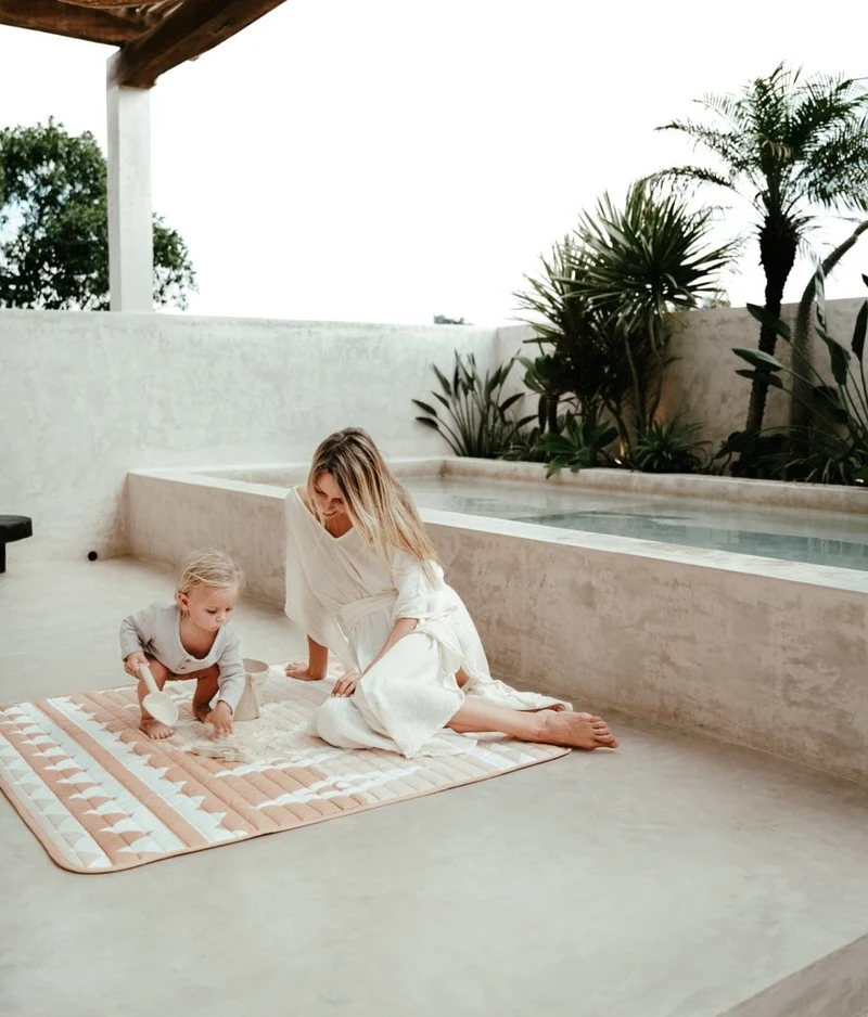 Tapis de de Jeu Bébé | Camel