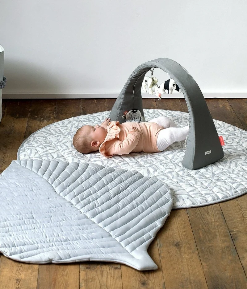 Tapis de de Jeu Bébé Réversible Luxe | Stone