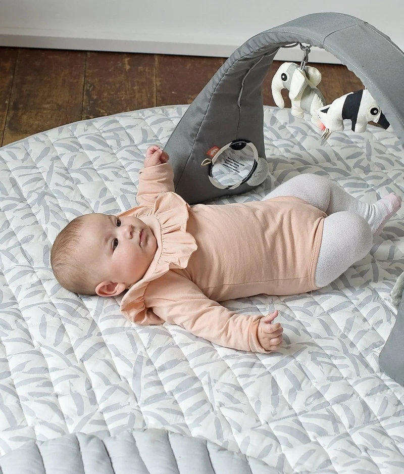 Tapis de de Jeu Bébé Réversible Luxe | Stone