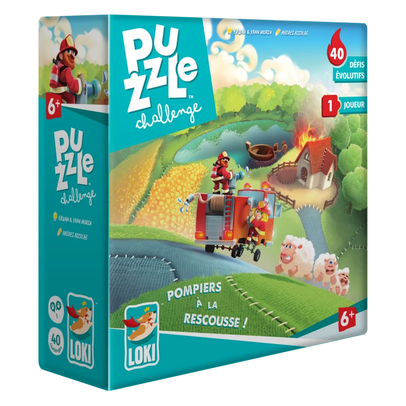 Puzzle Challenge - Pompiers à la rescousse