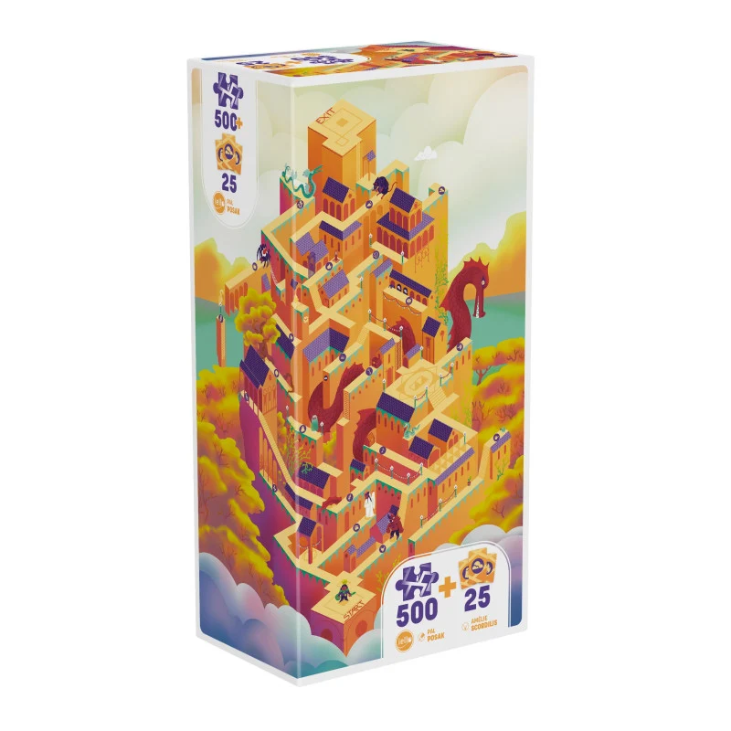 Puzzle Play Donjon 500 p. - Château