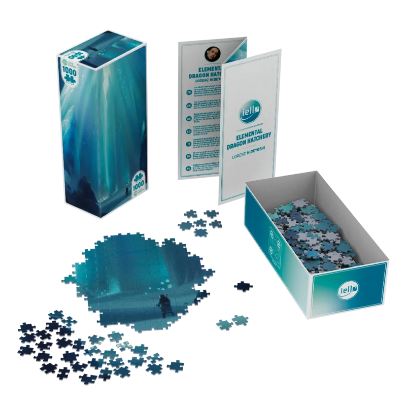 Puzzle 1000 p. - Elemental Dragon Hatchery