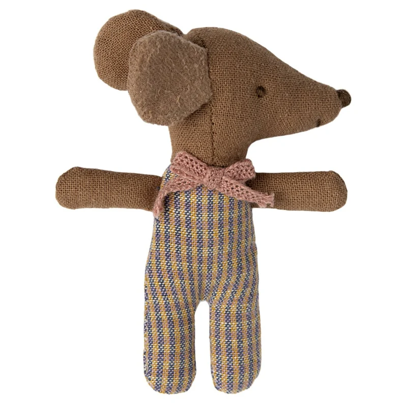 Souris Bébé "Sleepy Wakey" Dans Sa Boîte - Rose