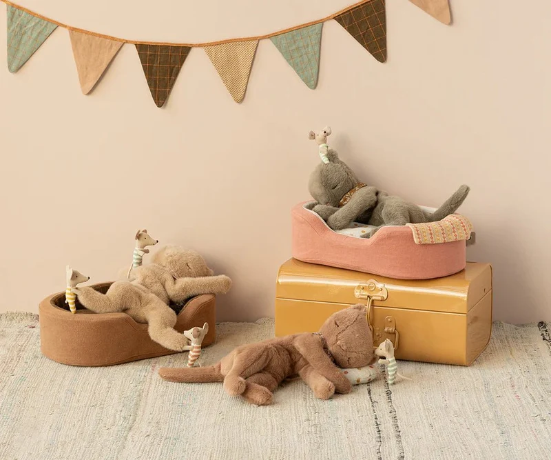 Chaton Maileg, Peluche - Gris "earth Grey"