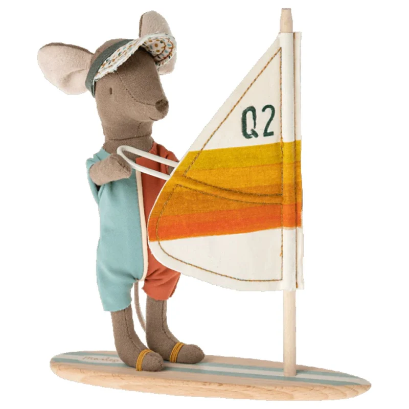 Souris Plage Grand Frère Surfeur