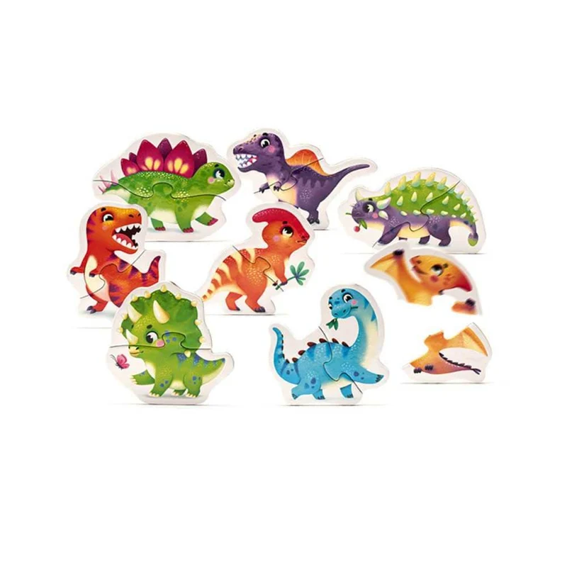 Joyeux dinosaures (8x2 pcs)