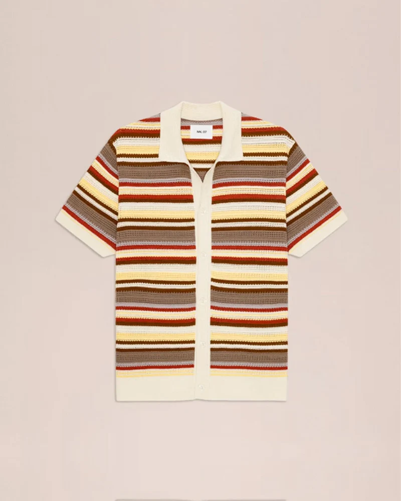 Nn07 - Cardigan Polo Lars - Ivoire