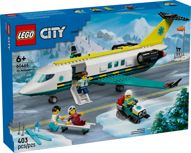 L’avion-ambulance d’urgence