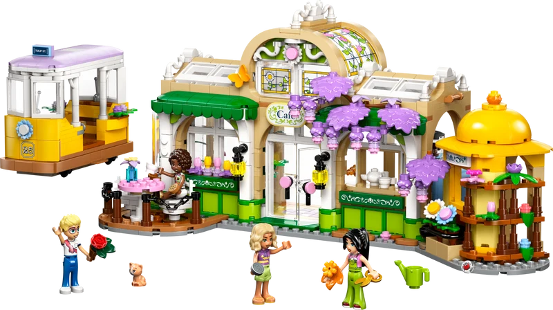 Le café aux plantes et le fleuriste