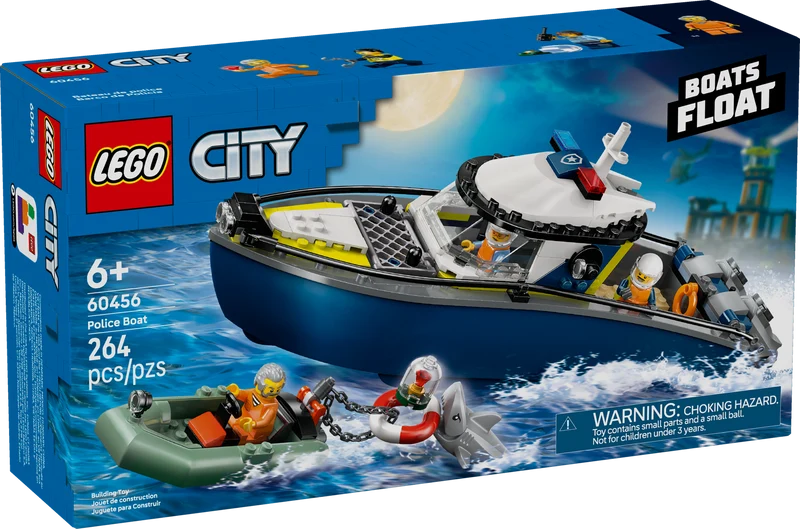 La poursuite en bateau de police