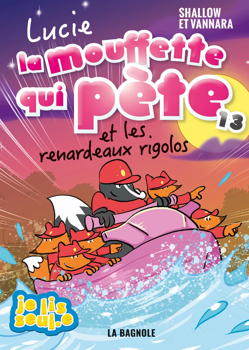 Lucie la mouffette qui pète les renardeaux rigolos