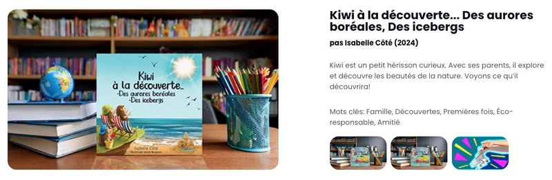 Kiwi à la découverte des aurores boréales...