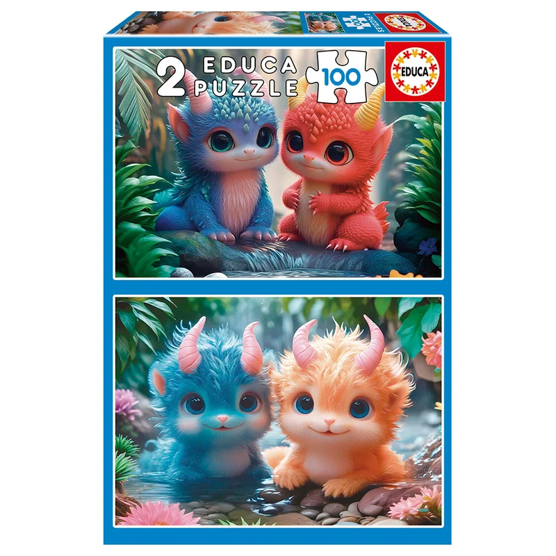 Monstres mignons, 100 pièces