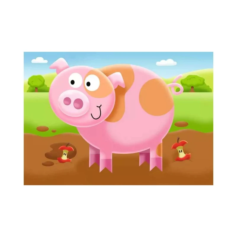 My First Puzzles - On The Farm (2, 3, 4 & 5 pcs)
