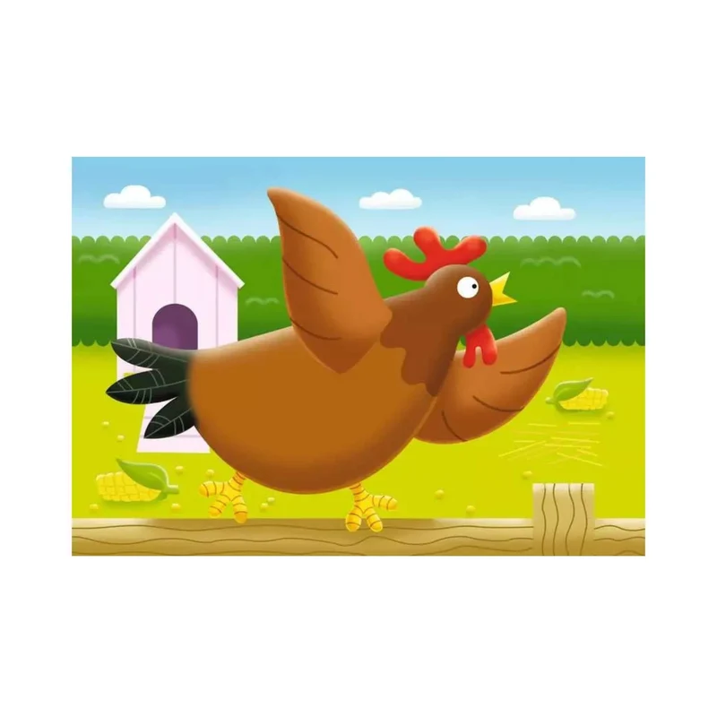 My First Puzzles - On The Farm (2, 3, 4 & 5 pcs)
