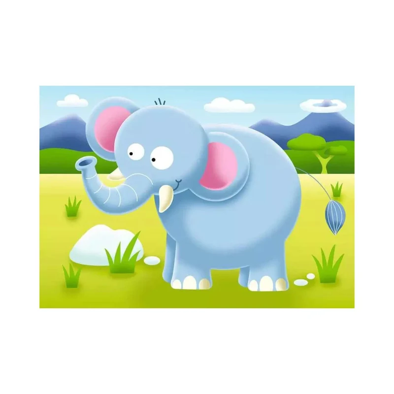 My First Puzzles - On Safari (2, 3, 4 & 5 pcs)