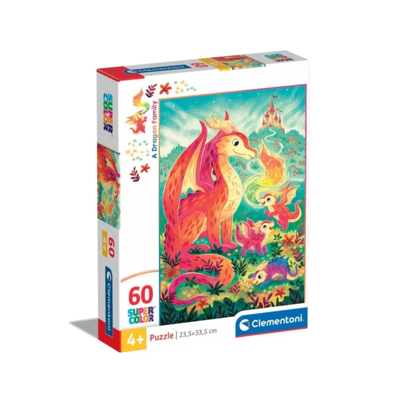 Une famille dragons (60 pcs)
