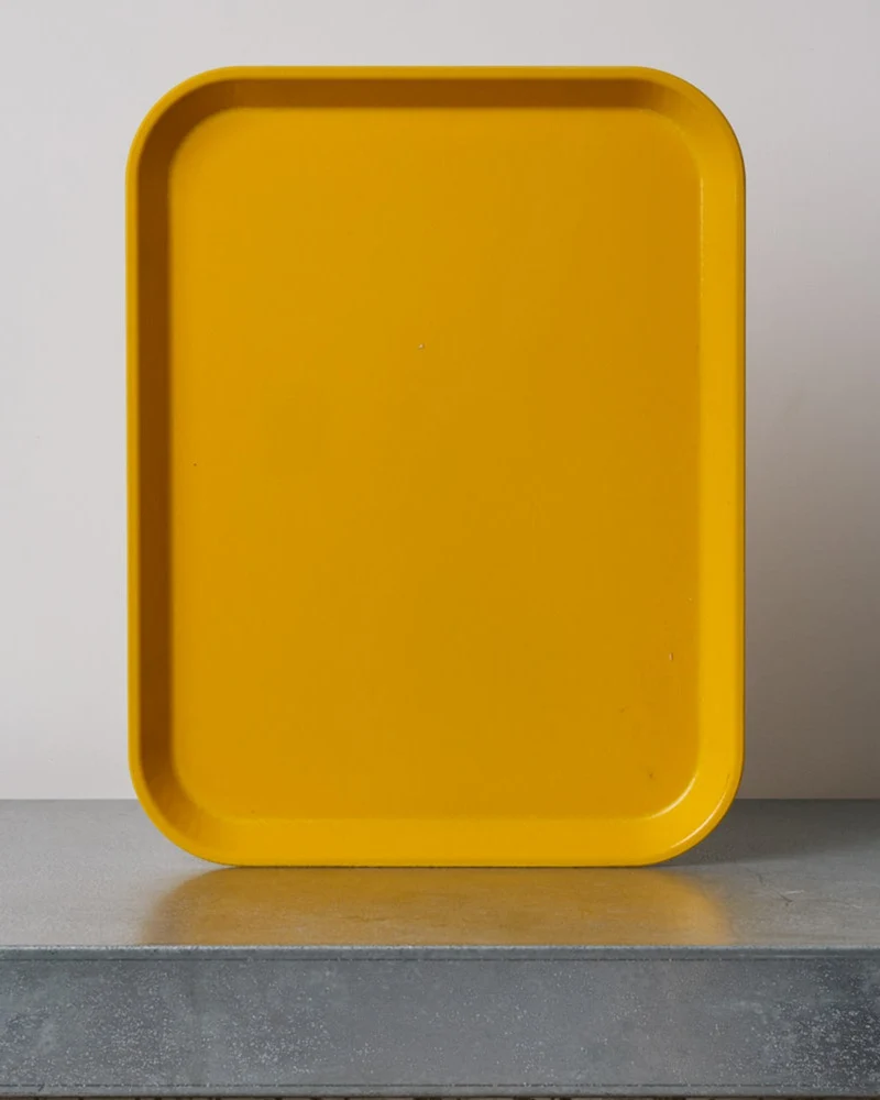 Cambro - Plateau En Fibre De Verre - Moutarde