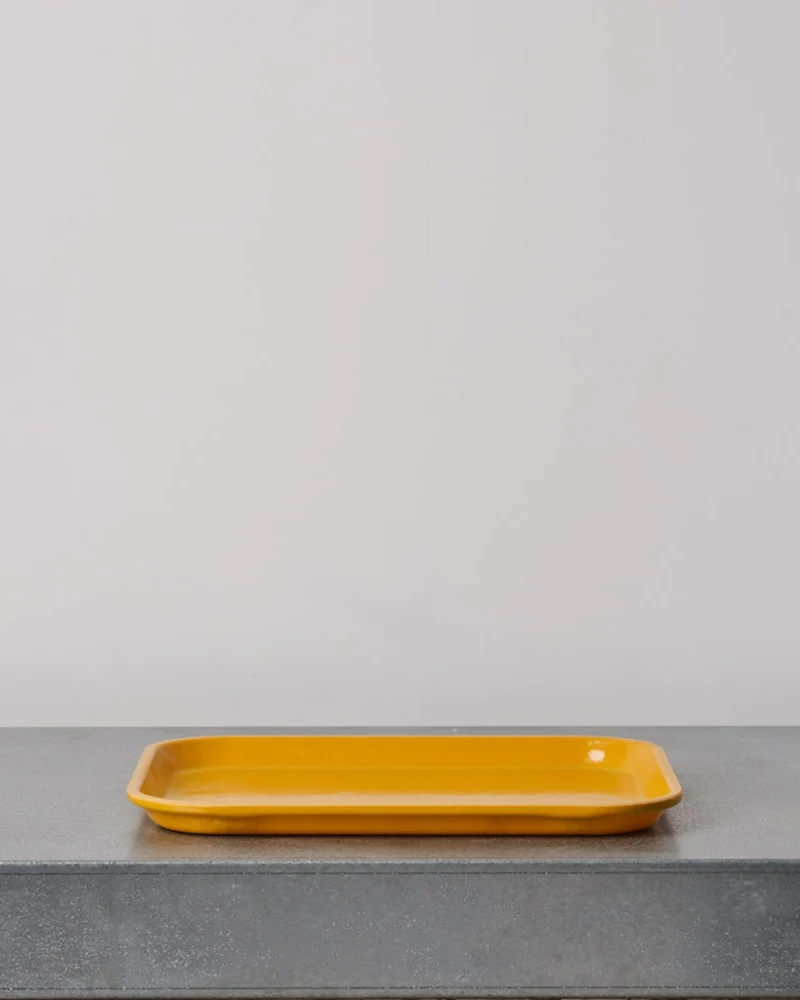 Cambro - Plateau En Fibre De Verre - Moutarde