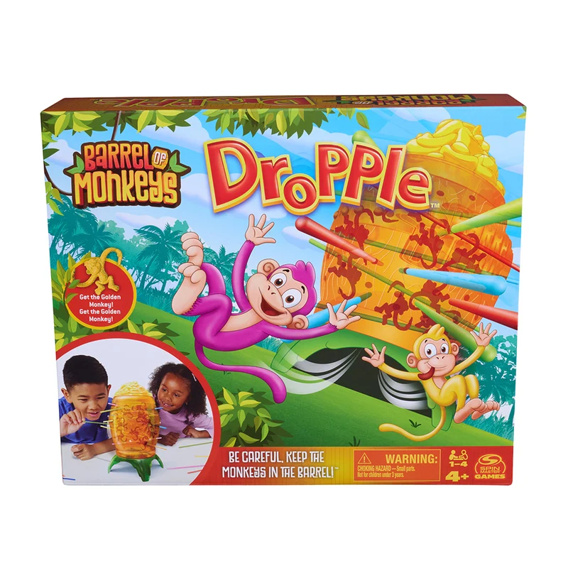 Jeu Dropple - Baril de singes