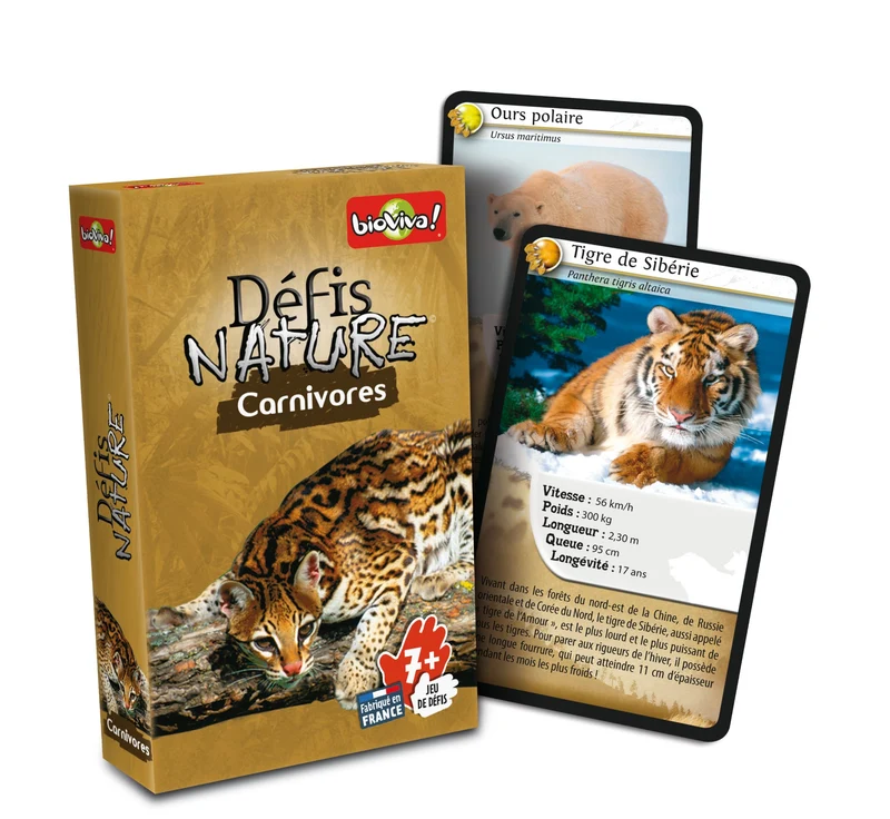 Defis Nature Carnivores Cartes