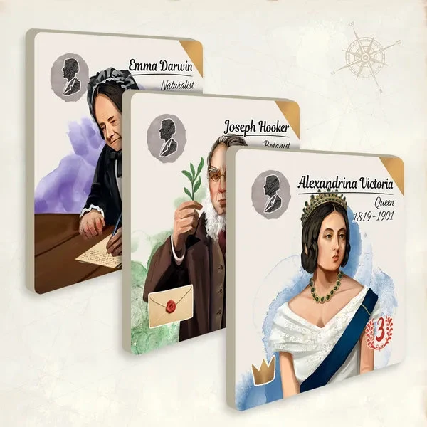 Sur le traces de Darwin - Ext. Correspondances(FR)