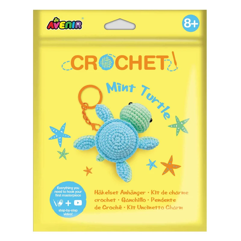 CrochetTortue menthe
