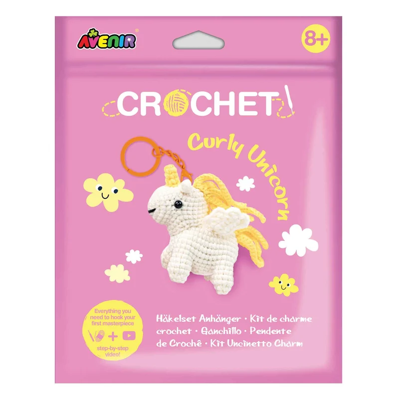 Crochet Curly Licorne