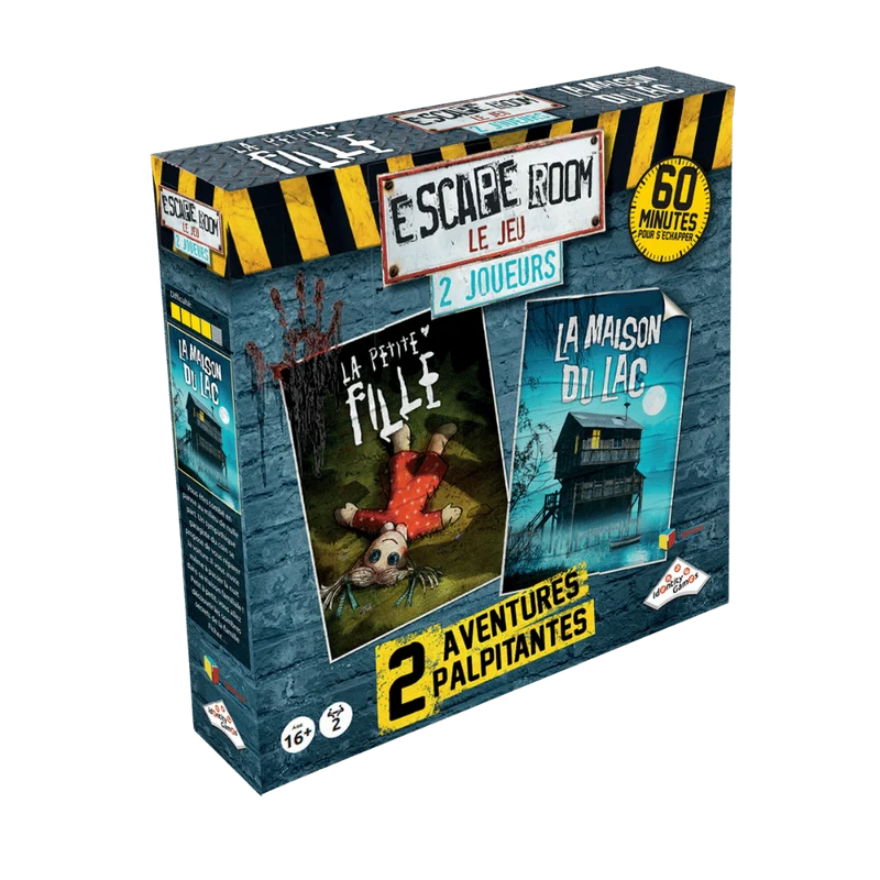 Escape Room : Coffret 2 joueurs/aventures - Scénarios horreur! (FR)