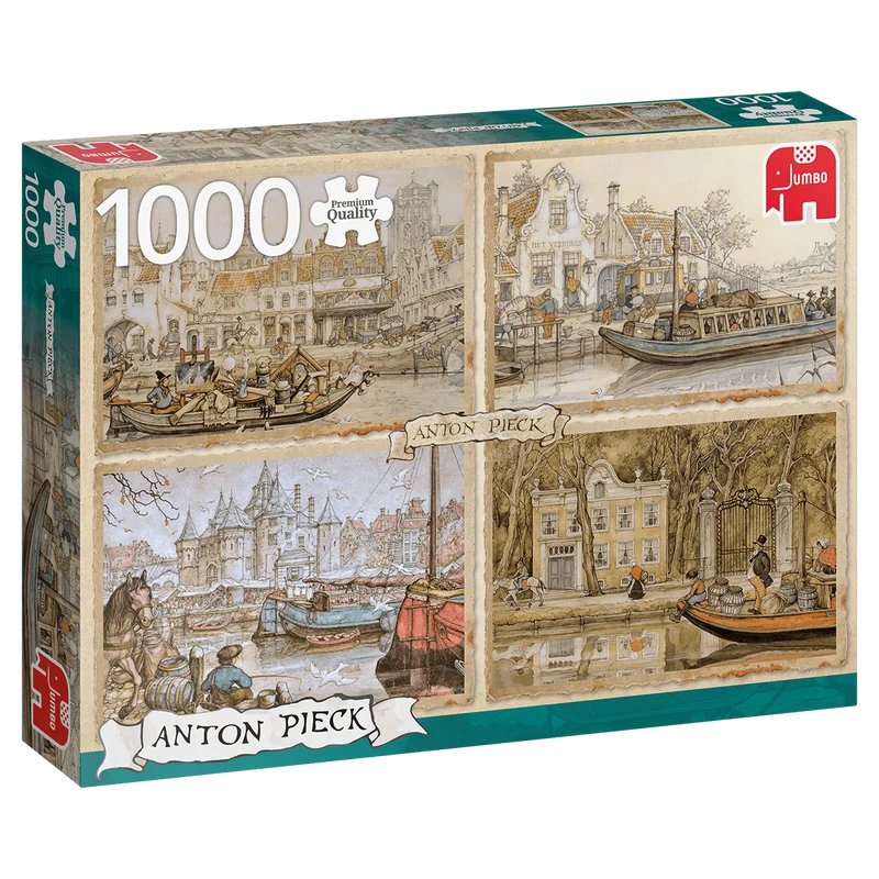Canal Boats (1000 pcs)
