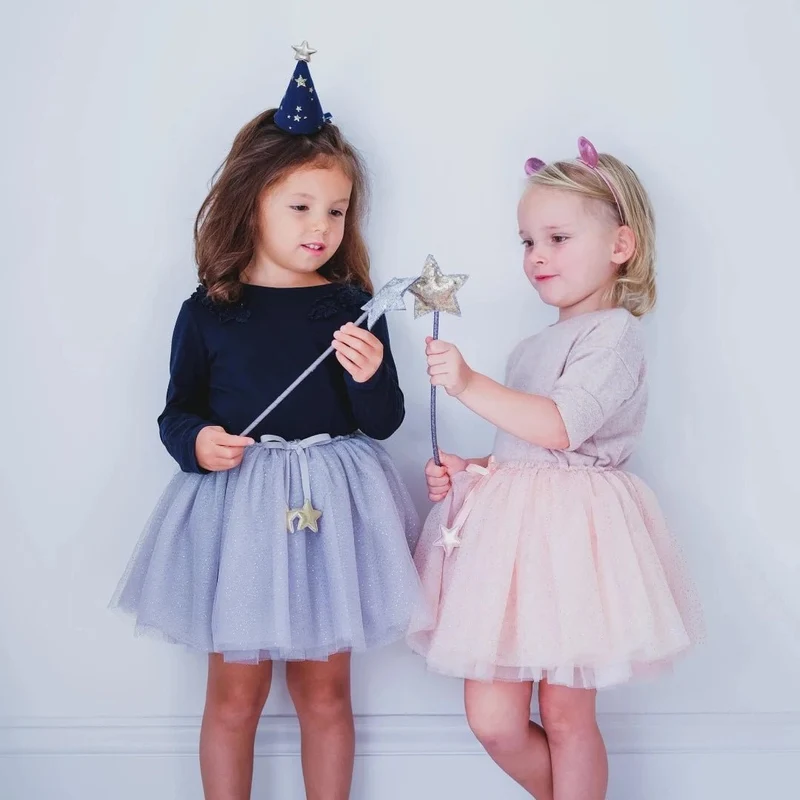 Jupe Tutu Etoiles - Gris