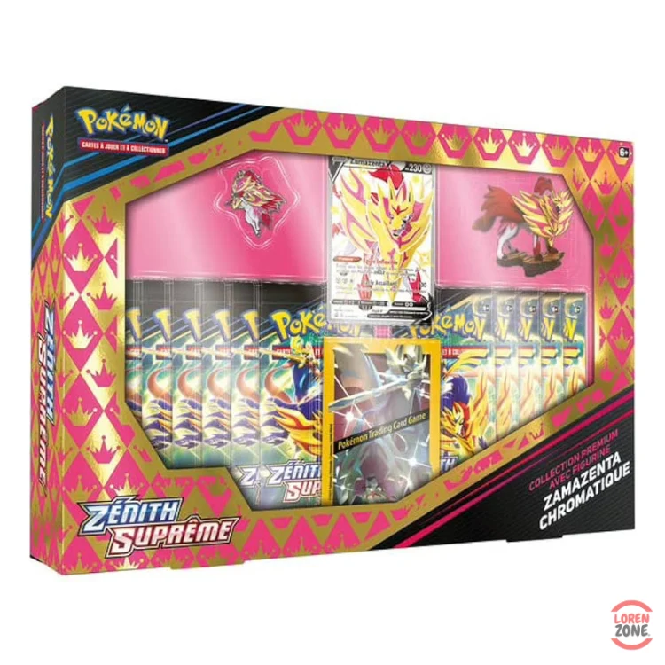 Coffret - Collection Premium Avec Figurine Zamazenta Chromatique