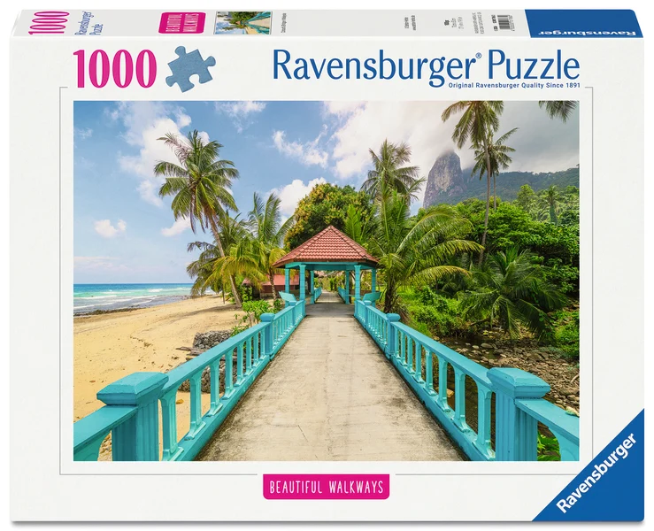 Pont coloré, Malaisie, 1000 pièces