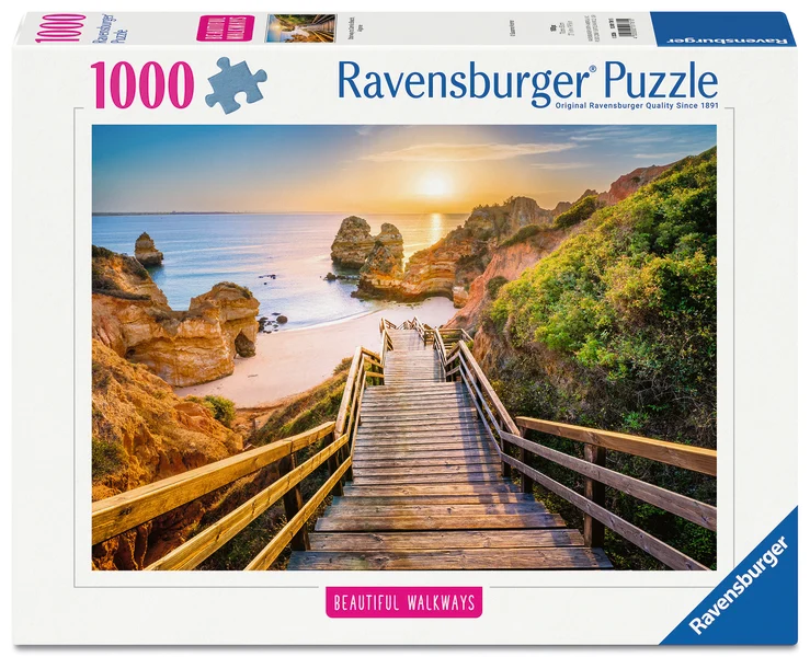 Escalier de la plage Camilo, Algarve, 1000 pièces