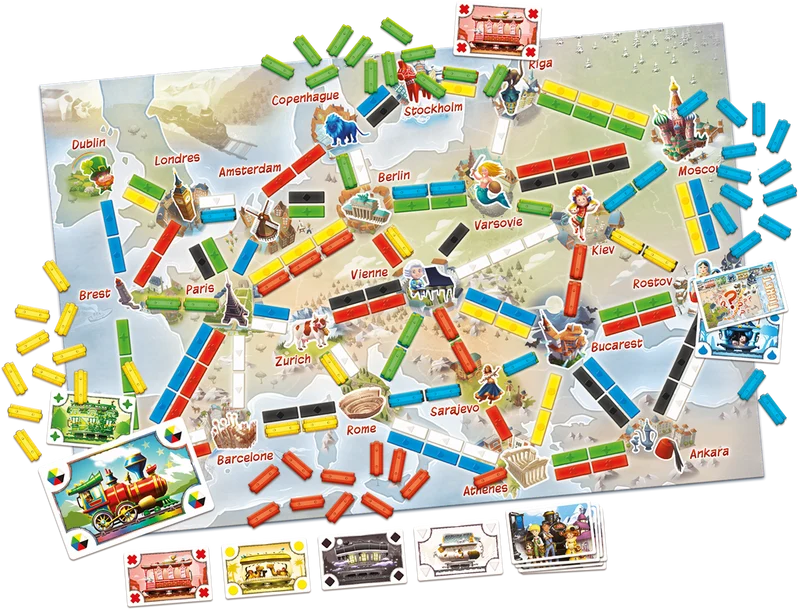 Les Aventuriers du Rail Europe - Premier Voyage