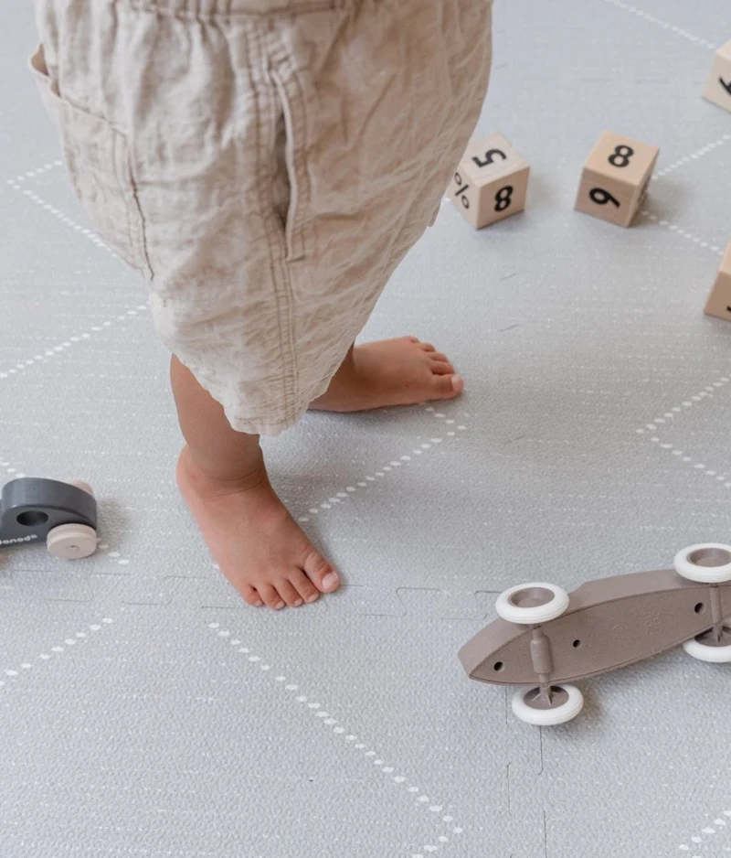 Tapis de Jeu Bébé Tulum - Stone