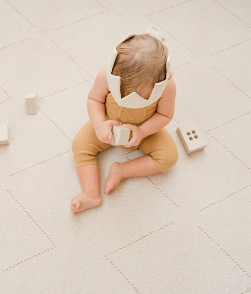 Tapis de Jeu Bébé Tulum - Bone