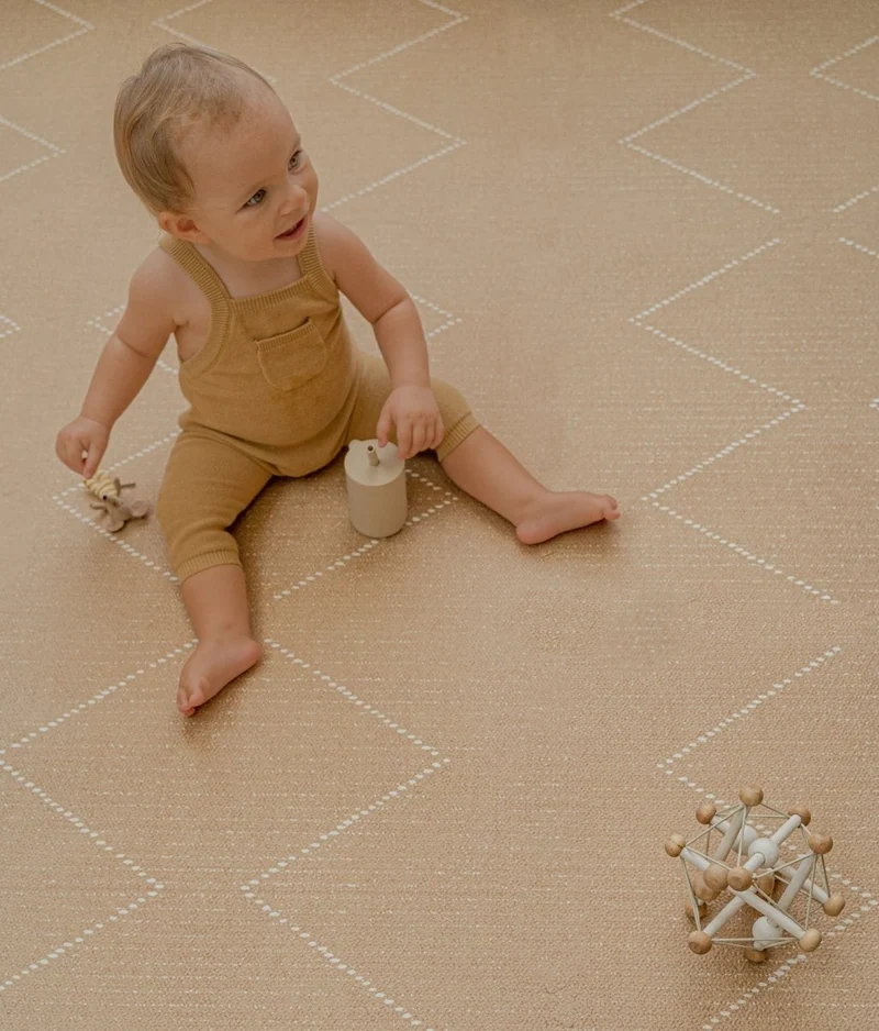 Tapis de Jeu Bébé Tulum - Sandstone