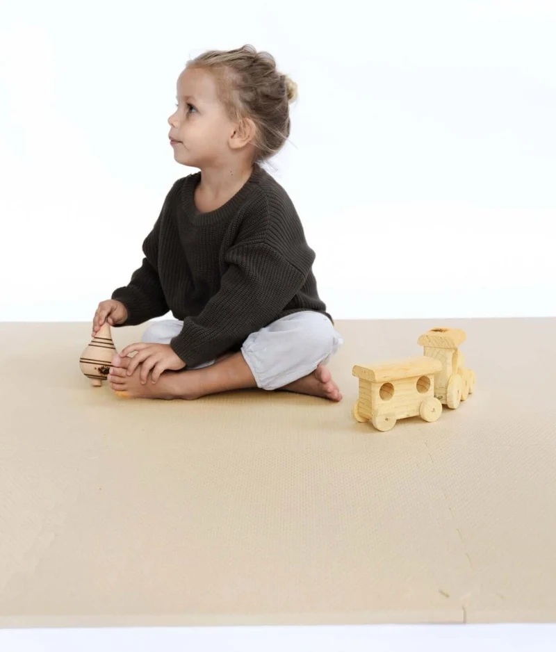 Tapis de Jeu Bébé Puzzle Classique - Clay