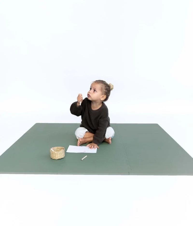 Tapis de Jeu Bébé Puzzle Classique - Moss