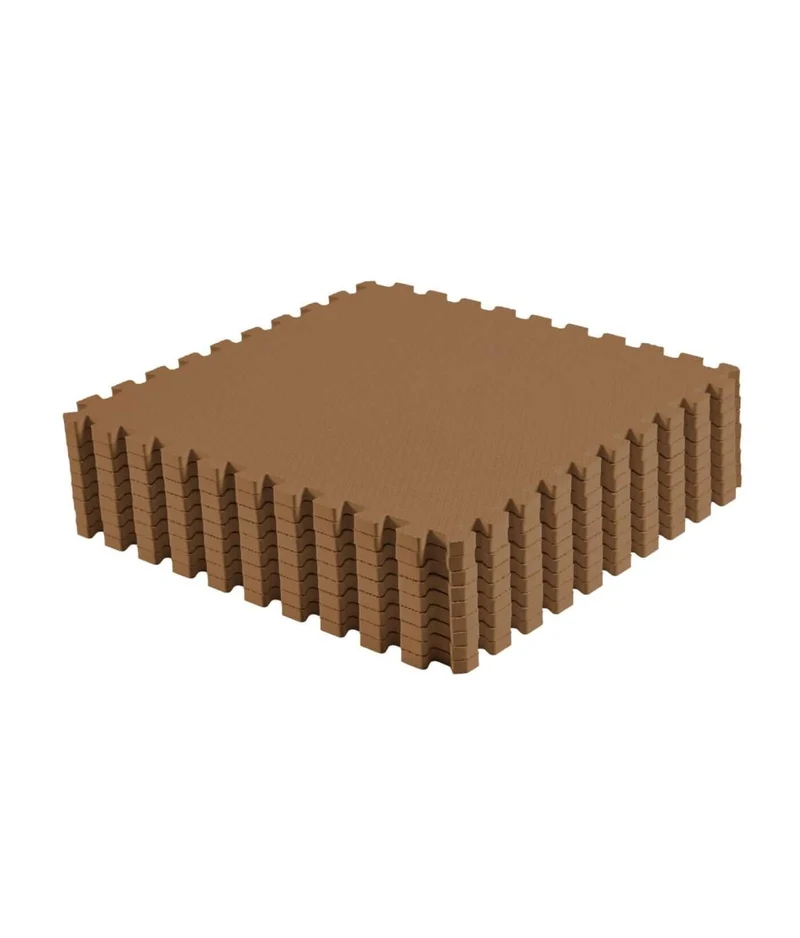Tapis de Jeu Bébé Puzzle Classique - Camel