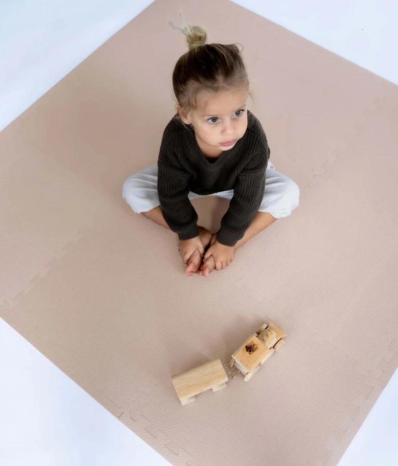 Tapis de Jeu Bébé Puzzle Classique - Blush