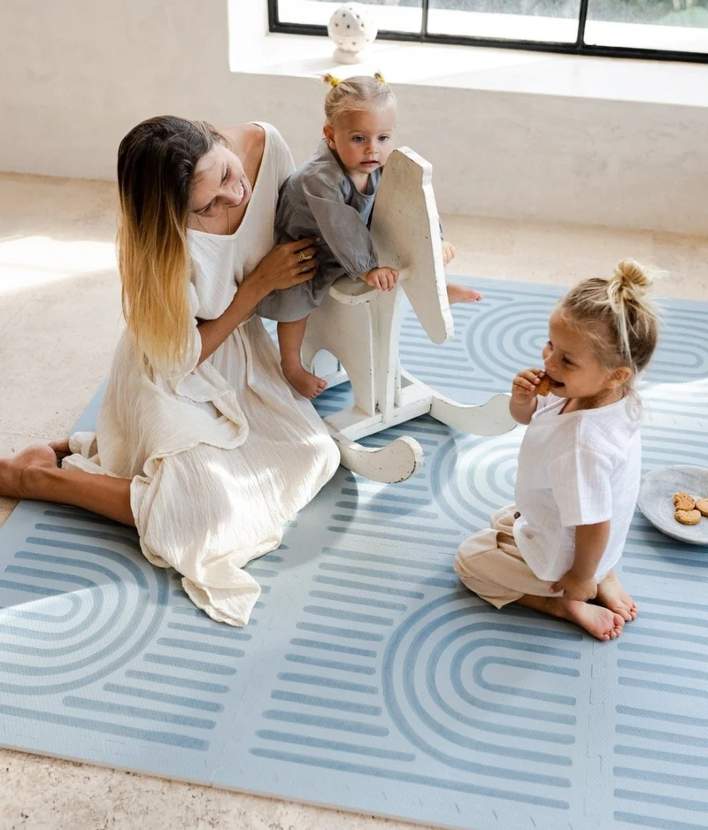 Tapis de Jeu Bébé Linear - Minéral
