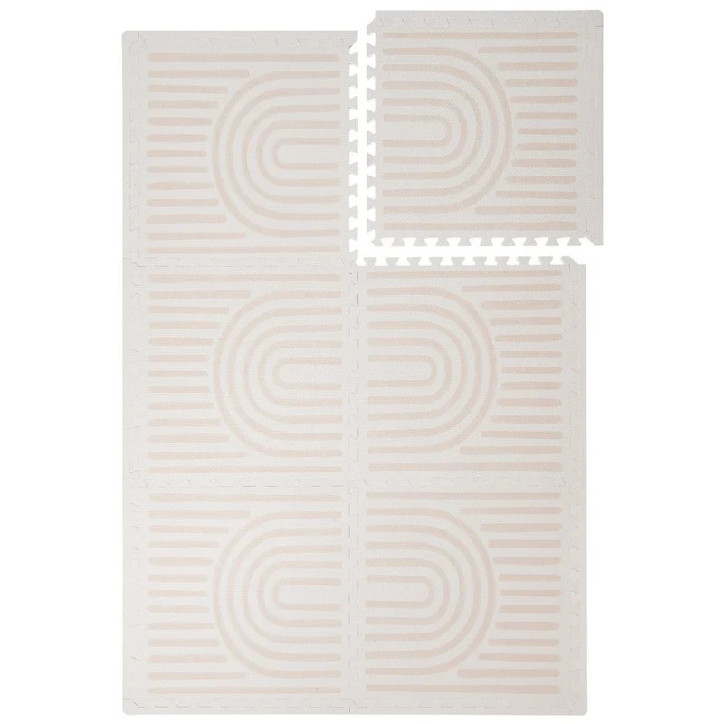 Tapis de Jeu Bébé - Linear Linen