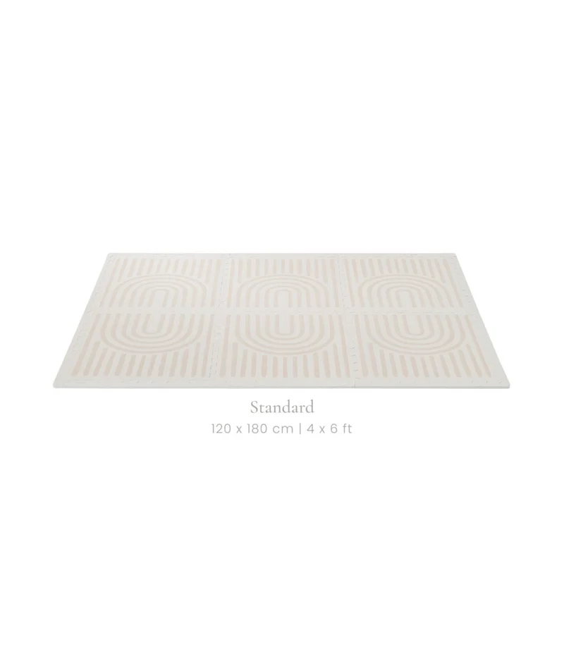Tapis de Jeu Bébé - Linear Linen