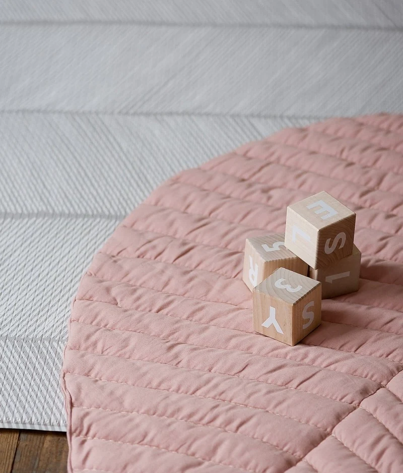 Tapis de Jeu Bébé - Feuilles - Seashell
