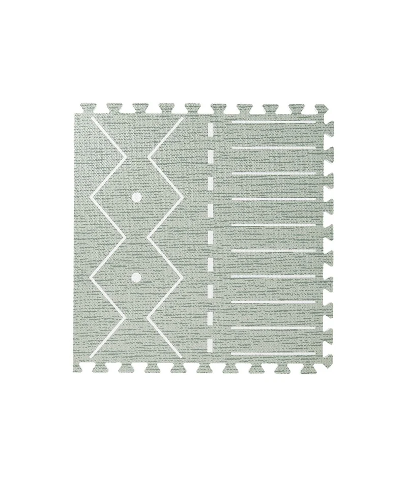 Tapis de Jeu Bébé - Berbère - Moss