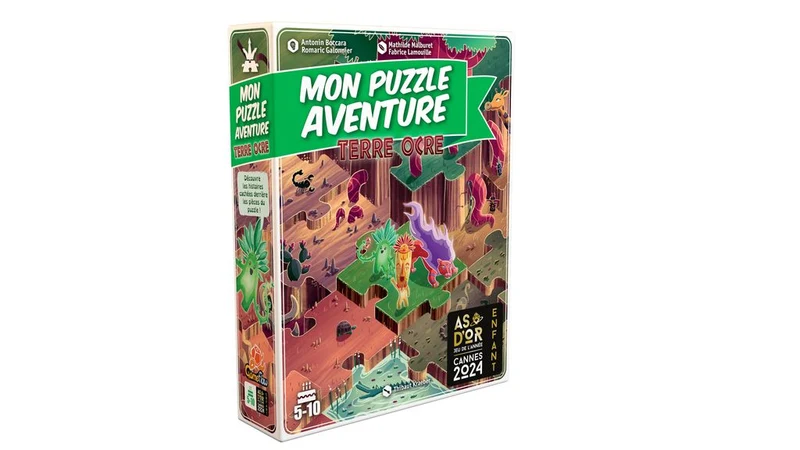 Mon puzzle aventure - Terre ocre