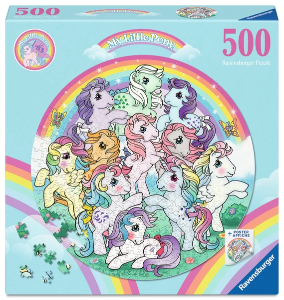 Ma petit pouliche rond, 500 pièces