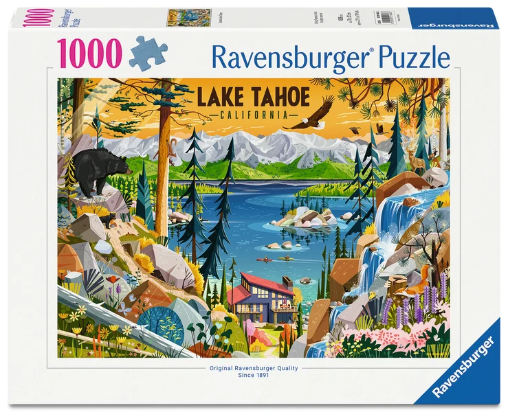 Lac Tahoe, 1000 pièces
